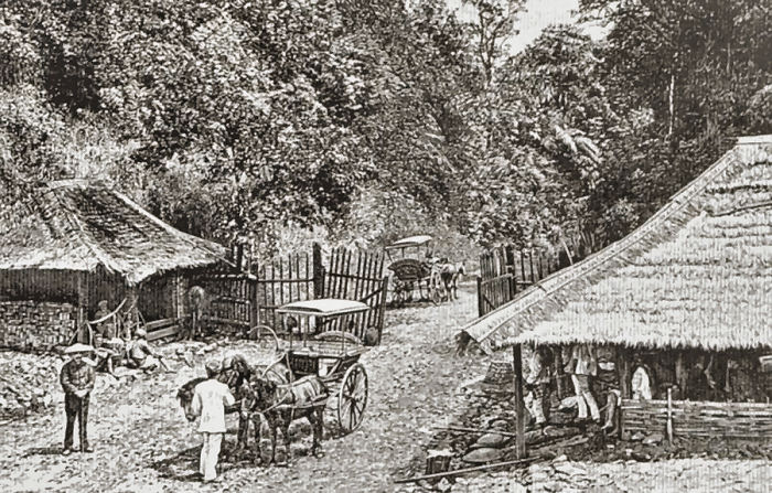 1 6 Grote Postweg in de negentiende eeuw