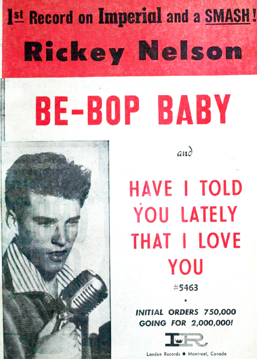 347 8 Ricky Nelson in Billboard